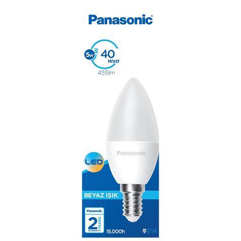 PANASONİC E14 LED LAMBA 5W BEYAZ 455LM 6500K