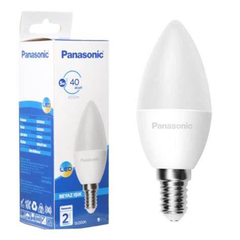 PANASONİC E14 LED LAMBA 5W SARI 470LM 2700K