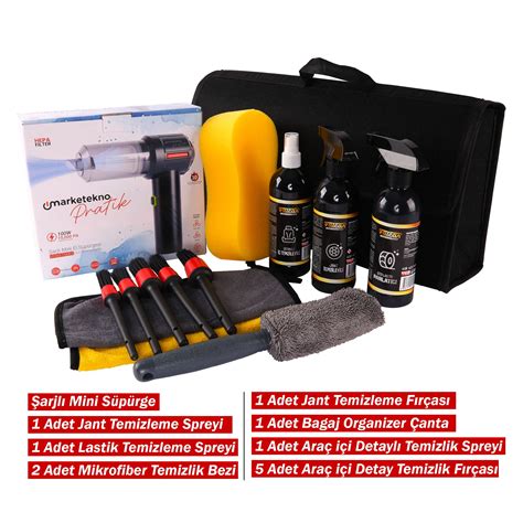 TEMSAN H1-29 ARAÇ DETAY TEMİZLİK SETİ TM-880