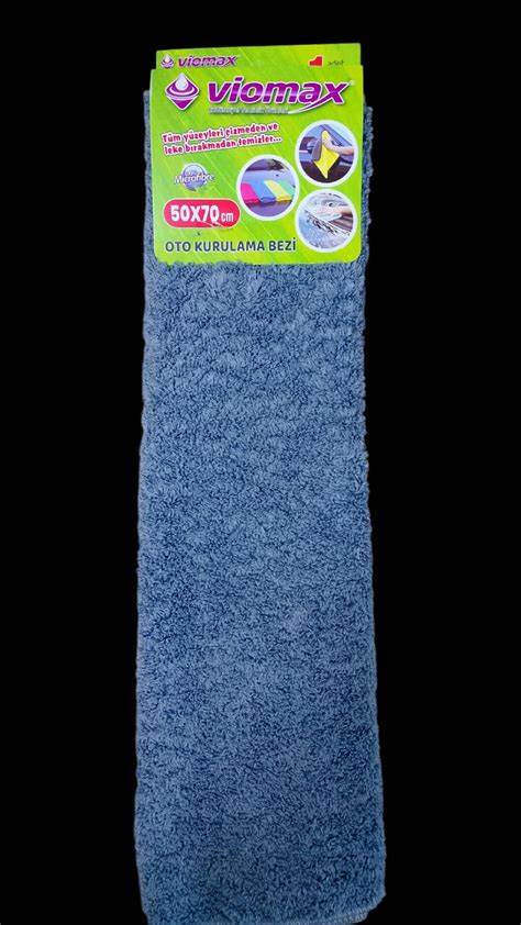 WIOMAX MİKROFİBER TANK BEZİ KARTELALI 50X70 CM