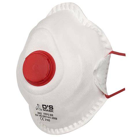 DS MASK TOZ MASKESİ VENTİLLİ FFP3