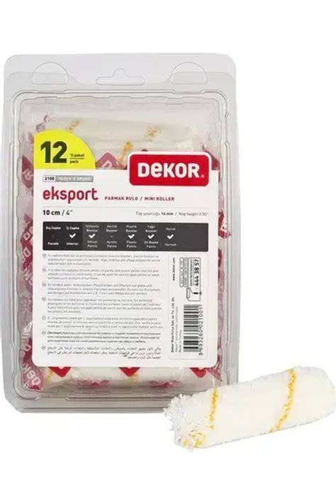 DEKOR EKSPORT SATEN PARMAK RULO YEDEĞİ 10 CM 2100