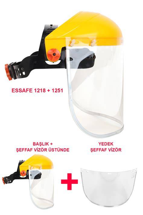 ESSAFE YÜZ KORUYUCU SİPERLİK ALINLIĞI 1218