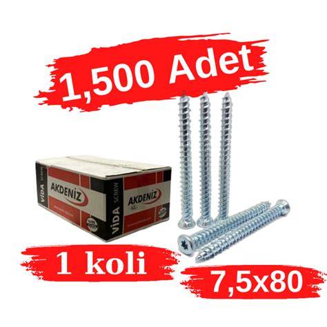 BULDEKS VİDA 7.5x80