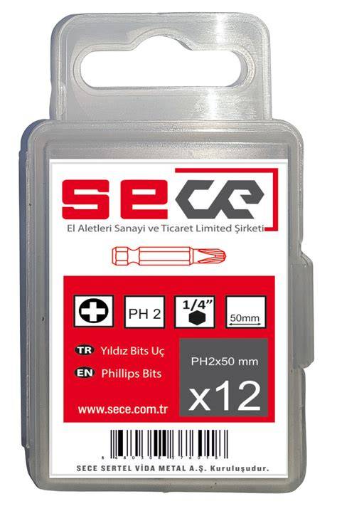 AKDENİZ SECE BİTS UÇ PH2 50 MM