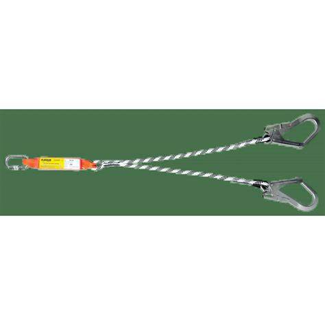 KARAM ÇİFT KOLLU STATİK HALATLI LANYARD KA341