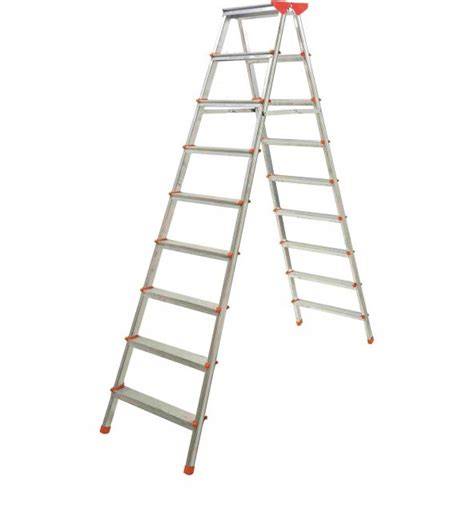 ALÜMİNYUM MERDİVEN ÇİFT ÇIKIŞLI 9 BASAMAKLI
