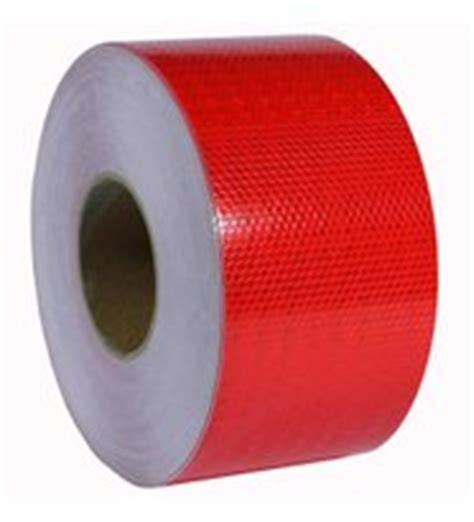 KIRMIZI PETEKLİ REFLEKTİF BANT 50 MMx46 MT