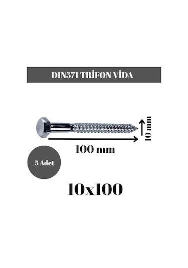 TRİFON BAŞLIKLI VİDA 10X100