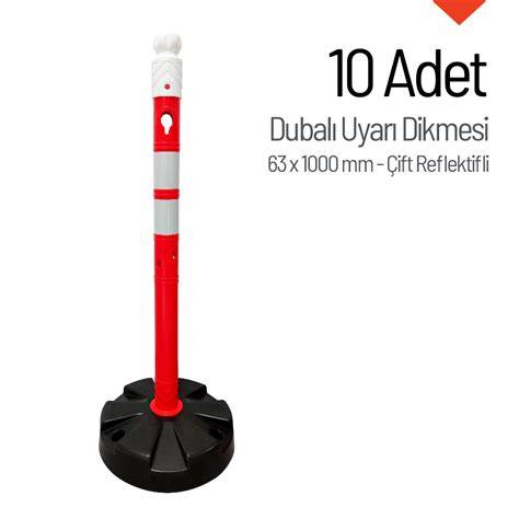 UYARI DİKMESİ DUBALI 63X100 ÇİFT REFLEKTİFLİ