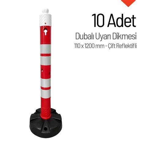 UYARI DİKMESİ DUBA KALIN 110X120 ÇİFT REFLEKTİFLİ