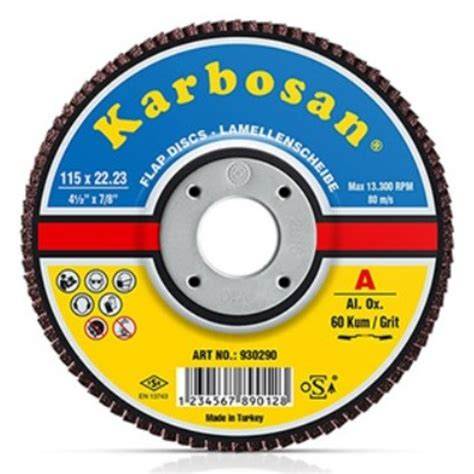KARBOSAN FLAP AO KIRMIZI 115X22 120 KUM (982995)