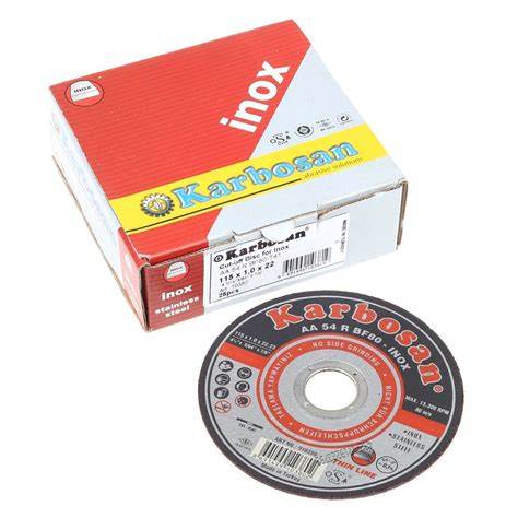 KARBOSAN İNOX THINLINE KESİCİ 115x1.0x22 (910380)