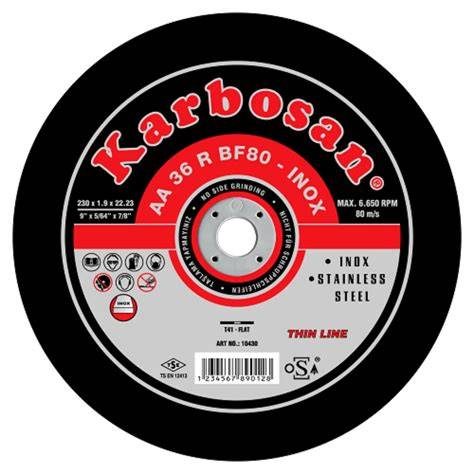 KARBOSAN İNOX THINLINE KESİCİ 230X1.9X22 (910430)