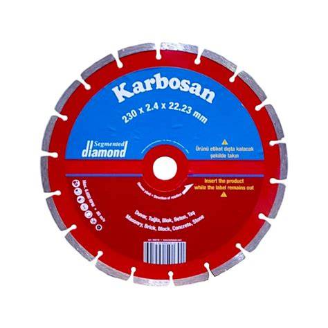 KARBOSAN SEGMENTLİ ELMAS KESİCİ 230X24X22(950130)