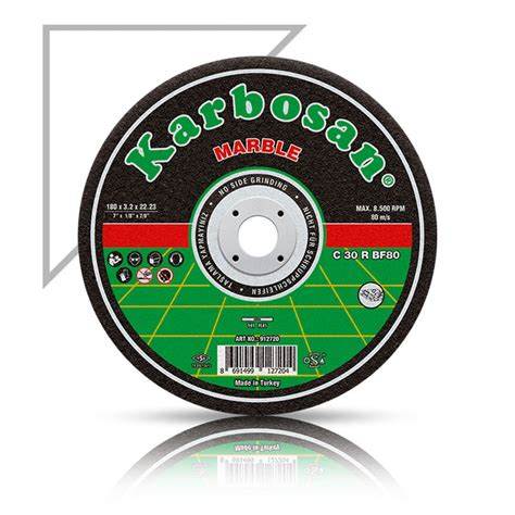 KARBOSAN SC TUĞLA KESİCİ 180X3.0X22 (910290)