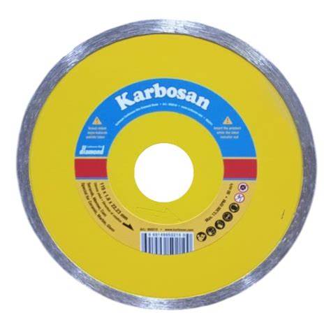 KARBOSAN SÜREKLİ ELMAS KESİCİ 115x1.8x22 (950210)