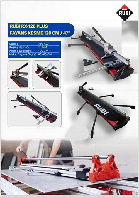 RUBİ SERAMİK KESME RX-120 PLUS SERAMİK KESME MAK.