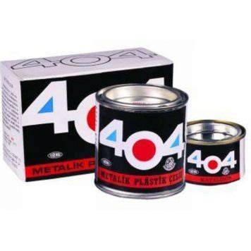 404 METALİZE ÇELİK YAPIŞTIRICI 100 GR