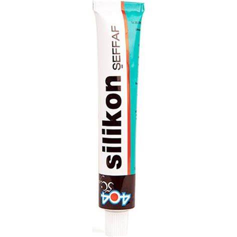 404 TÜP SİLİKON ŞEFFAF 55 GR