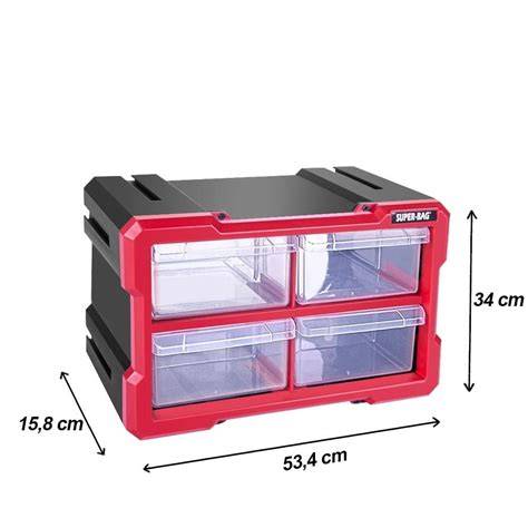 SUPER BAG MOD MONOBLOK ÇEKMECE SETİ 4LÜ ASR-6013