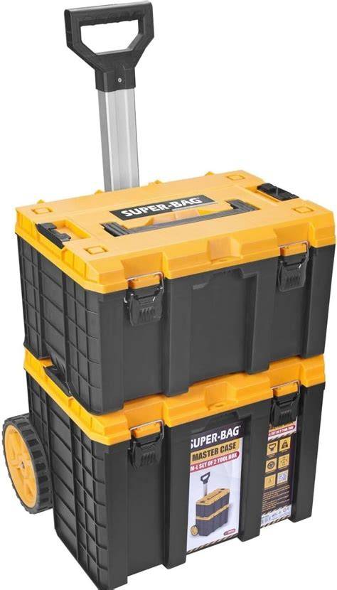 SUPER BAG L-M MASTER TKM ÇANTASI TEKERLEKLİ 2Lİ TK