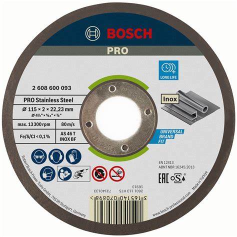EXInox Kesme Taşı 115*2,0 mm Düz