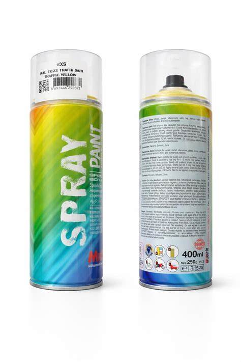 MXS SPREY BOYA 400 ML RAL1023 TRAFİK SARI