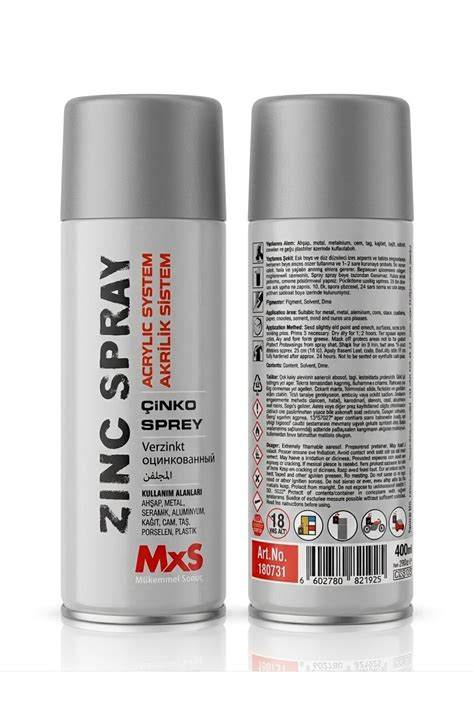 MXS SPREY BOYA 400 ML RAL7001 GÜMÜŞ GRİ