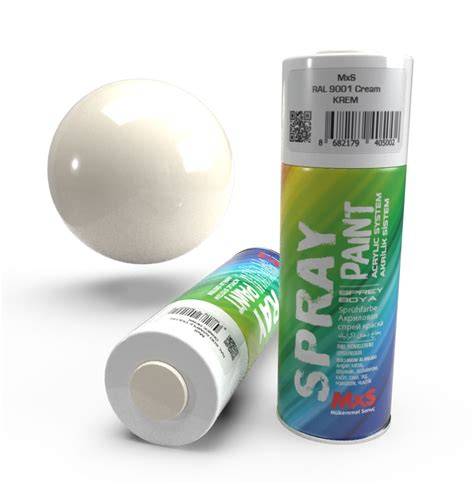 MXS SPREY BOYA 400 ML RAL9001 KREM