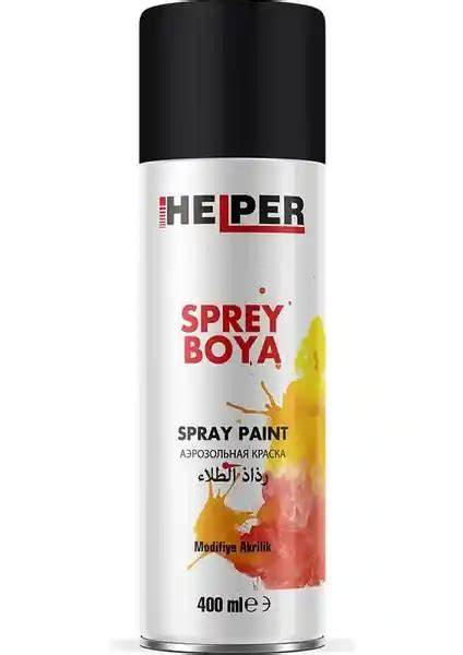 HELPER SPREY BOYA 300 ML MAT SİYAH