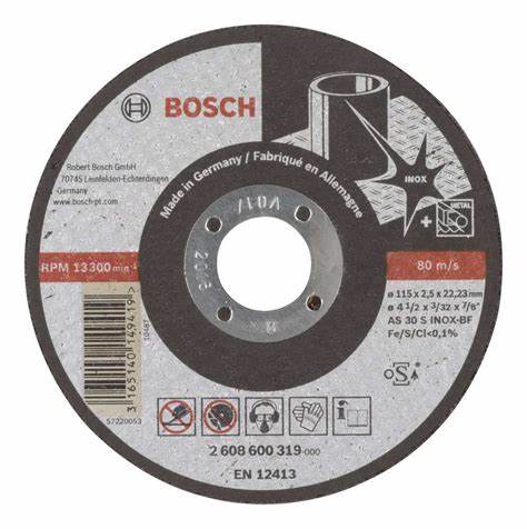 EXInox Kesme Taşı 115*2,5 mm Düz