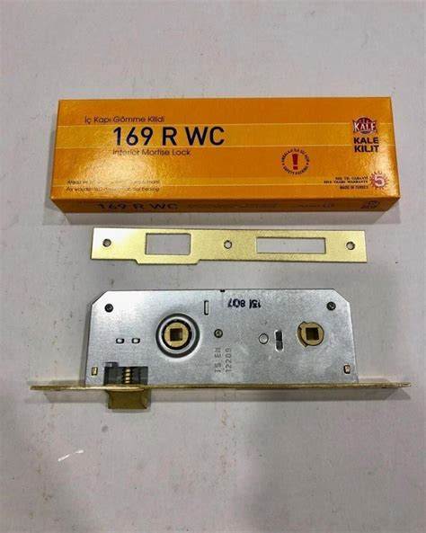 KALE BANYO-WC KİLİDİ RULM.169R WC/40 MM OVAL NİKEL