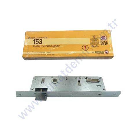 KALE SİLİNDİRLİ DAİRE KİLİDİ DİLLİ 153/30 MM NİKEL