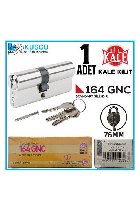 KALE CERMAN BAREL164GNC/76 MM NİKEL