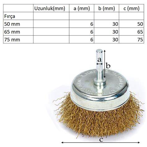 UGR PİMLİ DAİRE TEL FIRÇA 40 MM