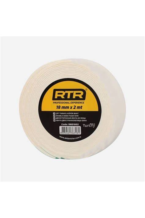 ÇİFT TARAFLI KÖPÜK BANT 18 MMX2 MT