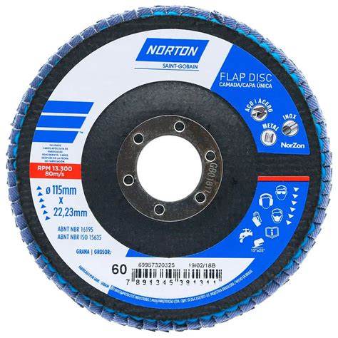 NORTON FLAP DİSK AO 115X22 60 KUM