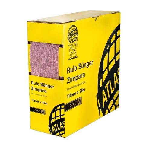ATLAS RULO SÜNGER ZIMPARA GOLD 115 MMX25MT 120 KUM