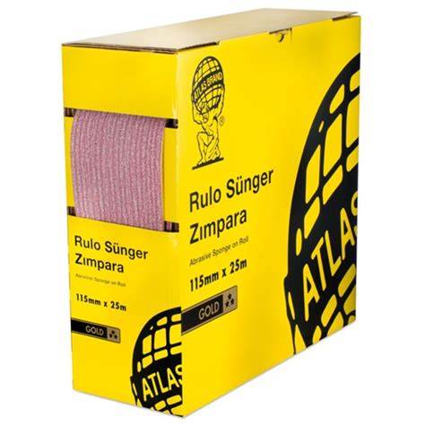 ATLAS RULO SÜNGER ZIMPARA GOLD 115 MMX25MT 220 KUM