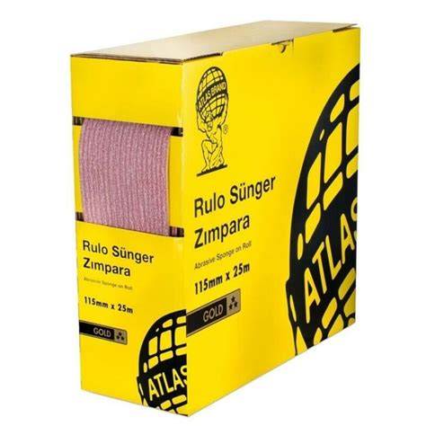 ATLAS RULO SÜNGER ZIMPARA GOLD 115 MMX25MT 320 KUM