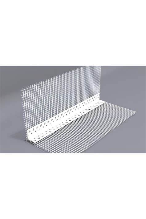 PVC FİLELİ KÖŞE PROFİLİ 110 GR  BEYAZ  2.50 MT