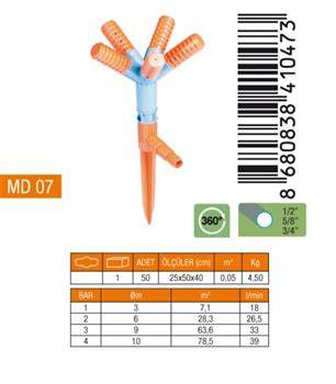 MEDALYAN PLASTİK FISKİYE KAZIĞI 5Lİ MD-07
