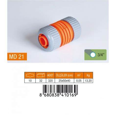 MEDALYAN HORTUM EKİ LÜX 3/4" MD-21