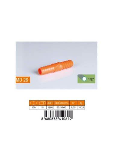 MEDALYAN HORTUM EKİ NORMAL 1/2" MD-26