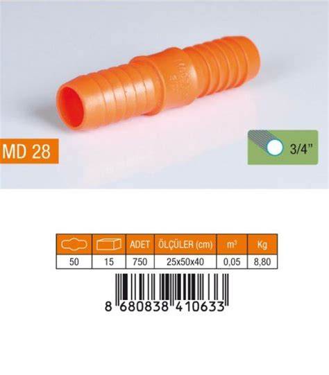 MEDALYAN HORTUM EKİ NORMAL 3/4" MD-28
