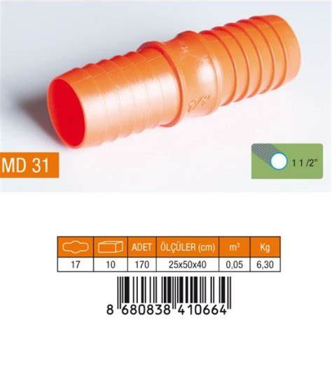 MEDALYAN HORTUM EKİ NORMAL 1" 1/2 MD-31