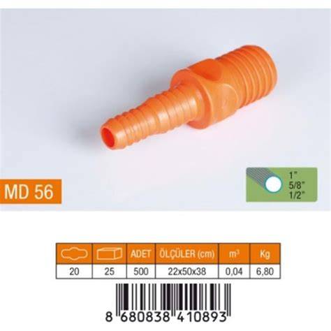 MEDALYAN PLASTİK REDÜKSİYON 1"-5/8"-1/2" MD-56