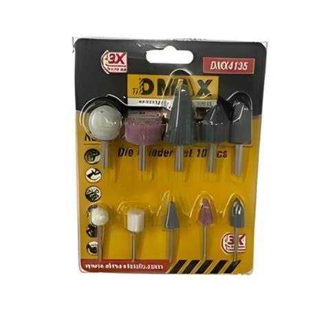 DMAX DMX4135 MİNİ KALIPÇI TAŞLAMA SETİ 10 PARÇA