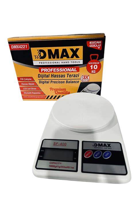 DMAX DMX4221 HASSAS MASA TERAZİSİ 10 KG